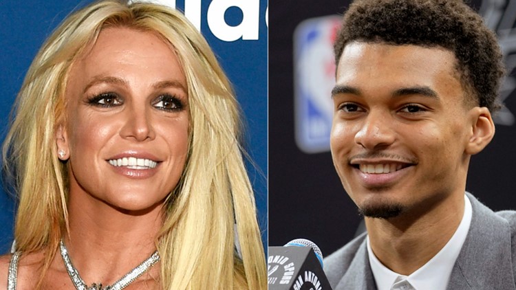 Britney Spears says Wembanyamas security struck her in Las Vegas Spurs rookie says he was grabbed