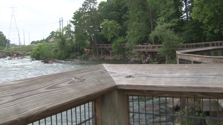 Primary access to Saluda River along Riverwalk temporarily closed for construction