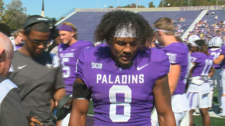 Furman running back up for Walter Payton Award