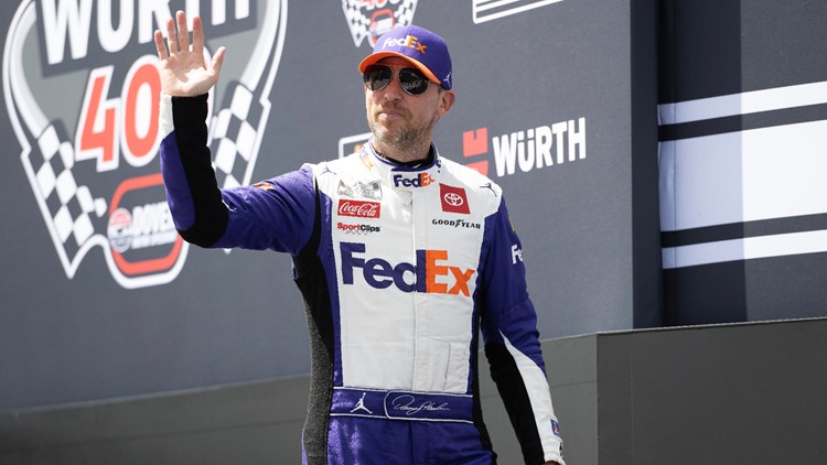 Denny Hamlin signs contract extension with Joe Gibbs Racing 23XI Racing sticking with Toyota