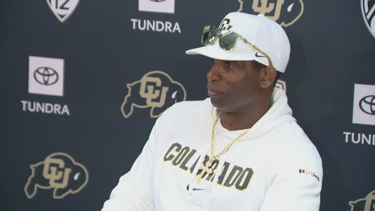 Now what Deion Sanders brings the receipts to press conference after TCU win