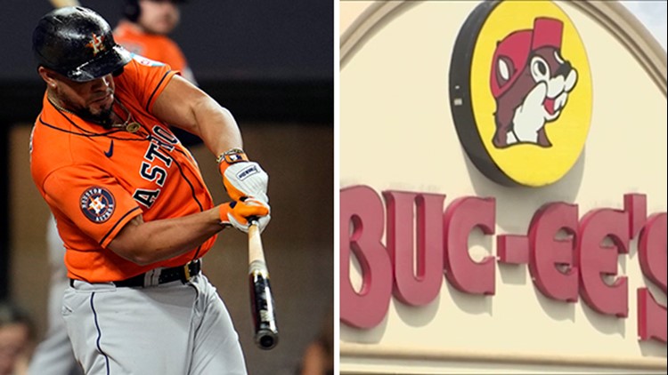 This was José Abreus reaction after visiting a Buc ees for the first time after Game 5