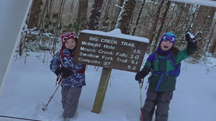 Brother and sister elementary duo document hiking over 900 miles of the Smoky Mountains