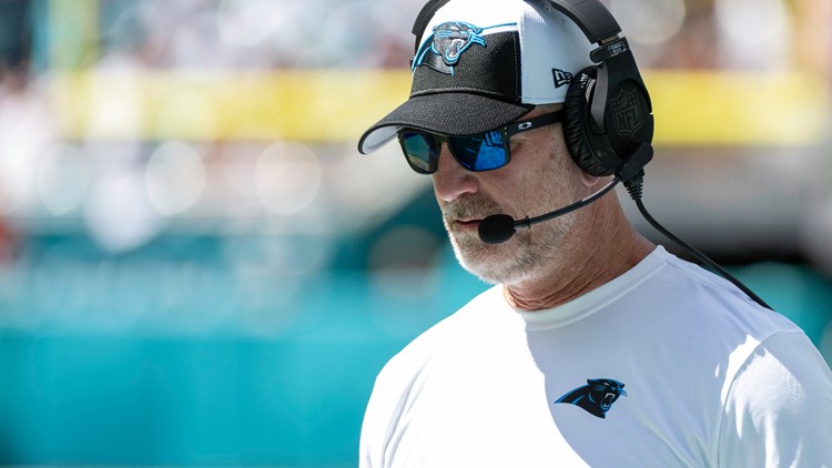 Frank Reich fired as Panthers head coach