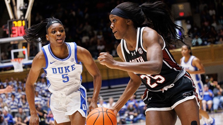 South Carolina tops Duke 77 61 behind strong game from Cardoso