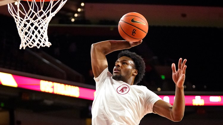 Bronny James poised to make college debut for Southern Cal nearly 5 months after cardiac arrest