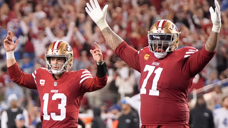 49ers pull off comeback beating the Lions to advance to Super Bowl