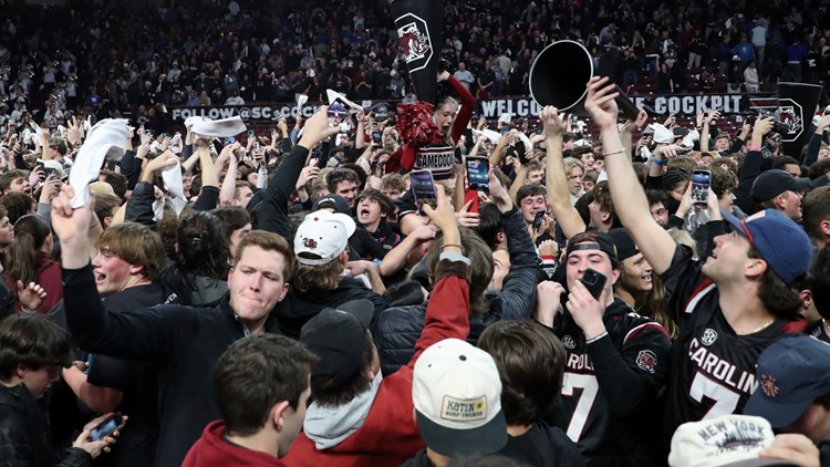 Heres how much USC will have to pay after fans stormed the court for Kentucky win