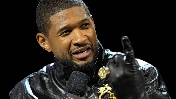 Usher says its been a challenge to squeeze 30 year career into 13 minute Super Bowl halftime show