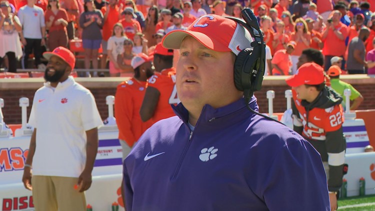 Clemson gives raises to seven assistant football coaches