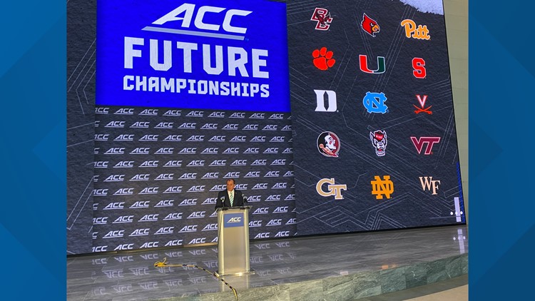 ACC announces future locations for championships