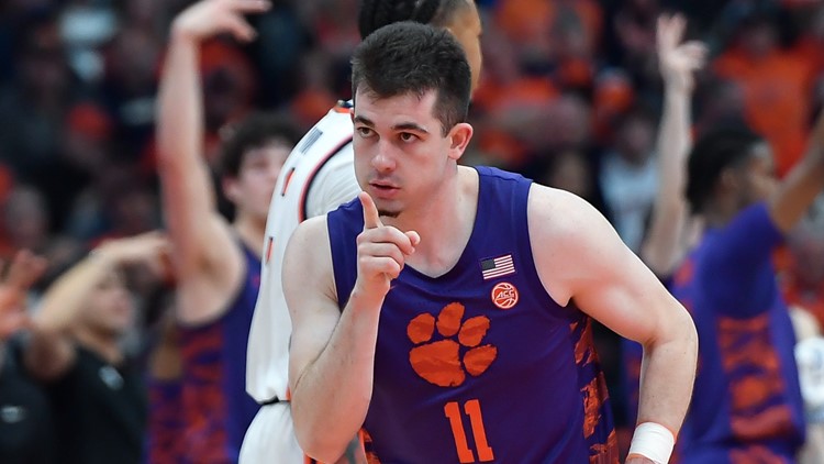 Clemson guard Joe Girard III is named the ACC Player of the Week