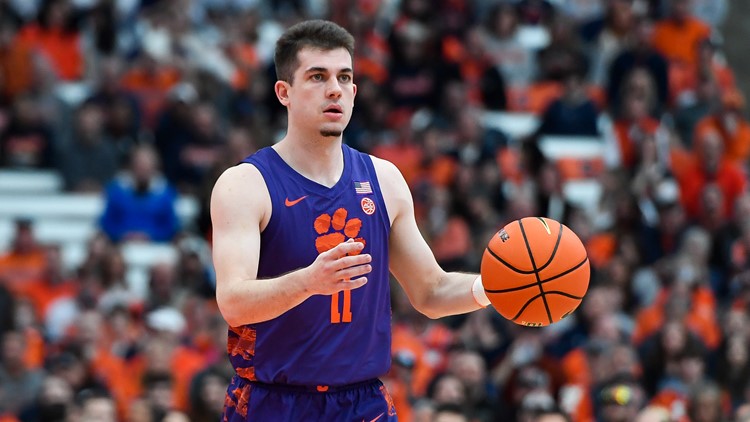 Girard reaches 2000 career points leads Clemson past Syracuse 77 68