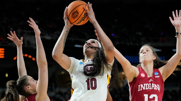 USC holds off late push by Indiana to advance to Elite Eight