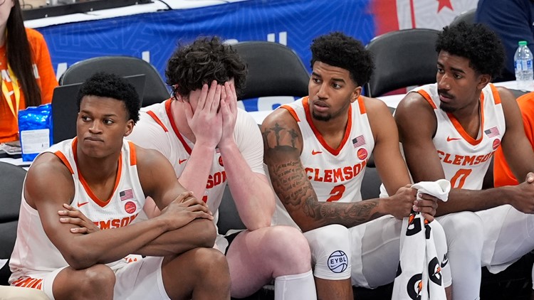 A lackluster performance leads to a quick exit by Clemson from the ACC Tournament