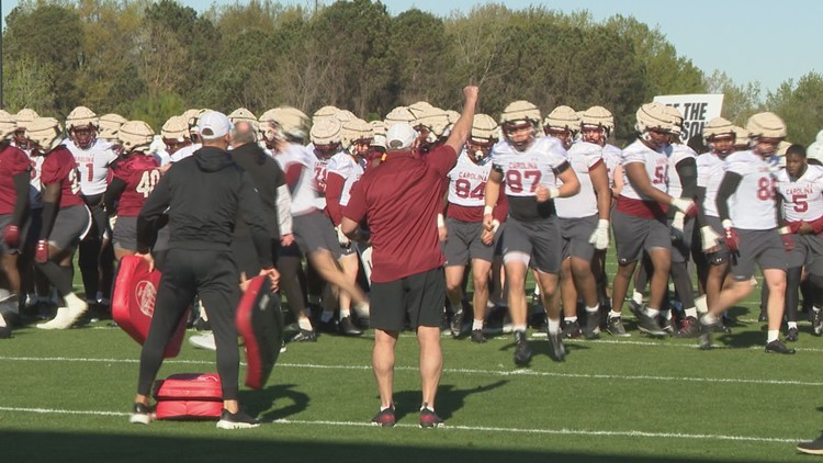 No depth chart no problem as South Carolina kicks off spring practice