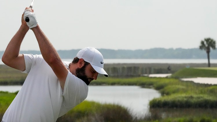 Masters champ Scottie Scheffler posts a 63 and leads the RBC Heritage by 1 shot