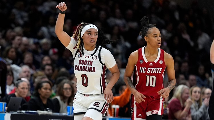 South Carolina dominates second half blows past NC State to get to national title game