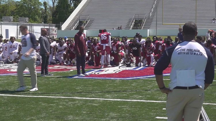 South Carolina State wraps up spring practice with its Garnet and Blue game