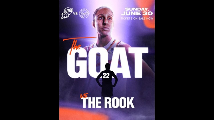 GOAT vs ROOK Phoenix Mercury tout Diana Taurasi Caitlin Clark matchup pending WNBA draft Monday