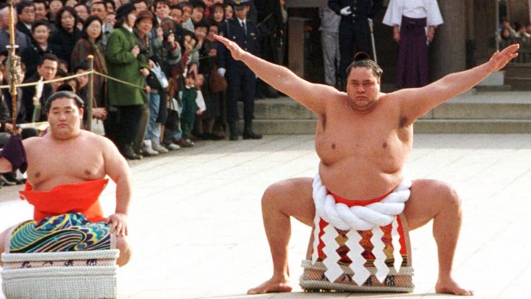 Pioneering US born sumo grand champion Akebono dies at age 54