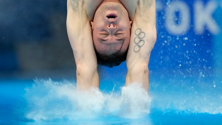 What are the different diving events at the Paris Olympics