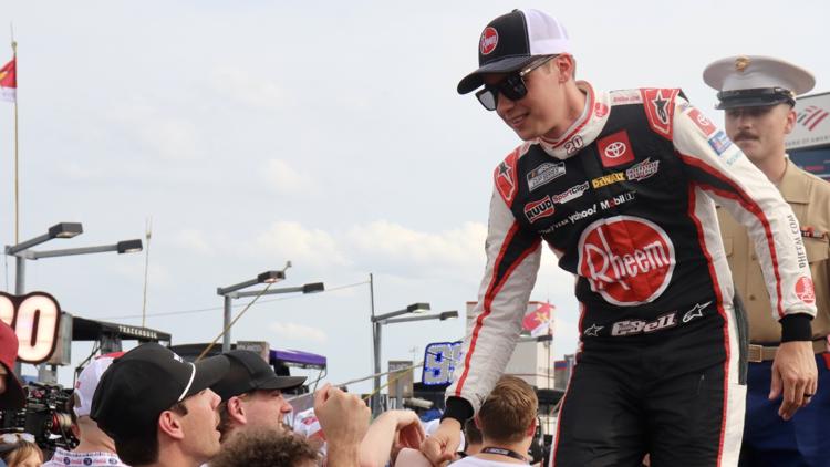 Christopher Bell wins rain shortened Coca Cola 600