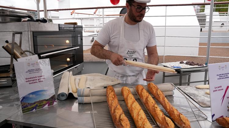 Paris Olympic athletes will feast on freshly baked bread select cheeses and plenty of veggies