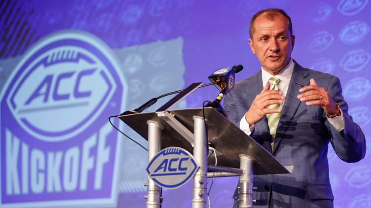 ACC commissioner Jim Phillips is holding out hope for a really good ending despite league turmoil