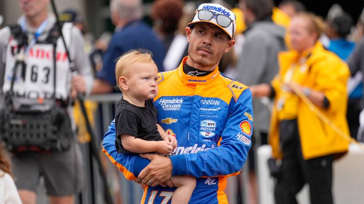 Kyle Larson finishes 18th in Indy 500 debut doesnt get to run at Coca Cola 600