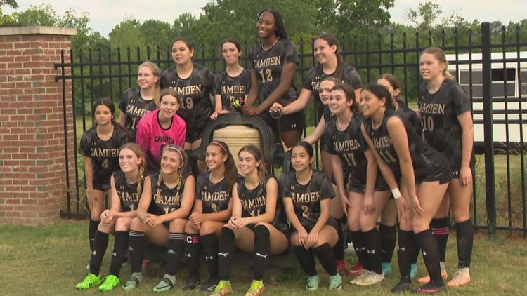 Camden girls soccer team advances to the 3A Lower State title game with a 3 2 win over Philip Simmons