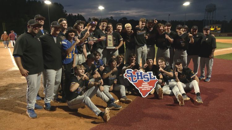 Lexington baseball wins the 5A state championship