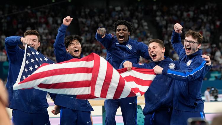 Stephen Nedoroscik helped deliver historic win for Team USA without his glasses