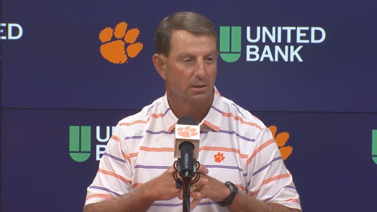 Good but not great Dabo gives a state of the program and what it will take to return to elite status