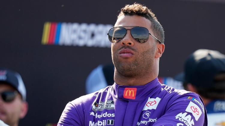 NASCAR fines Bubba Wallace $50K for hitting Alex Bowman after checkered flag at Chicago