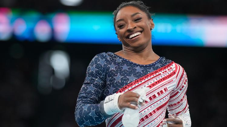 Simone Biles becomes most decorated American Olympic gymnast