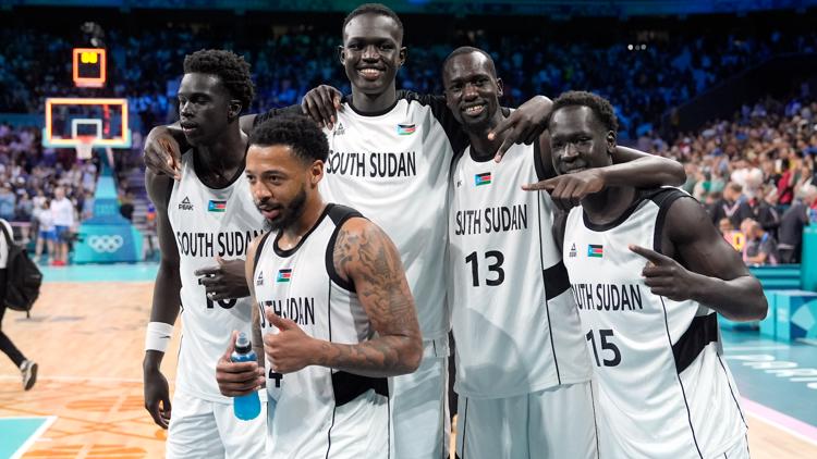 How did South Sudan a 13 year old country make Olympic history Sunday