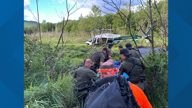 Game wardens rescue missing New Sharon man 75 stuck in bog four days