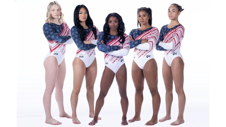 Watch | Team USAs gymnastics leotards revealed for Paris Olympics