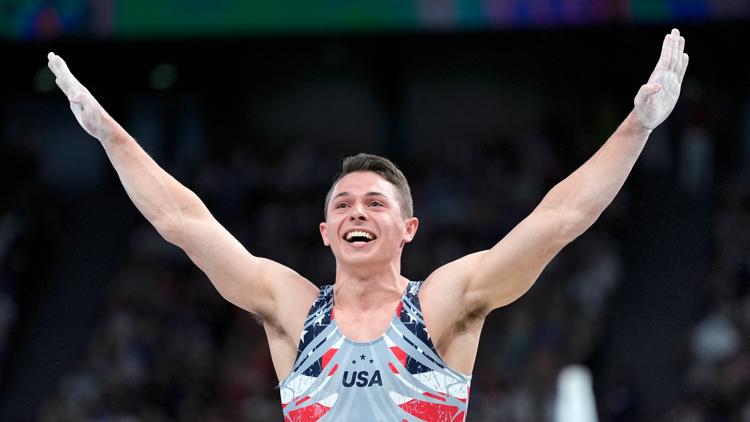 US mens gymnastics team makes history at Paris Olympics