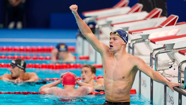 Heres how Léon Marchand the Michael Phelps record breaker fared Sunday