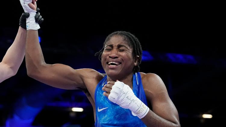 Will boxer Cindy Ngamba win Refugee Team its first Olympic medal in Paris