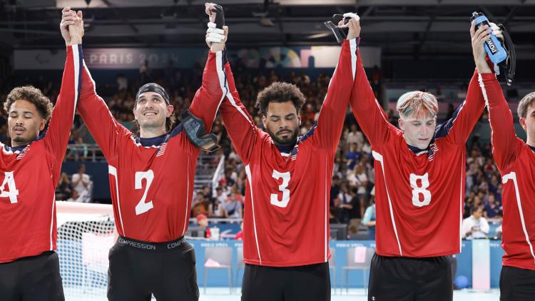 US mens goalball and wheelchair rugby win and Park adds to shooting medal count