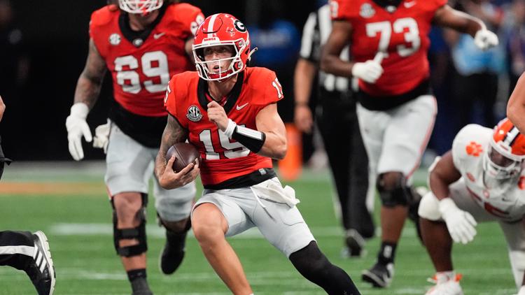 Georgia dominates Clemson 34 3 to start season strong