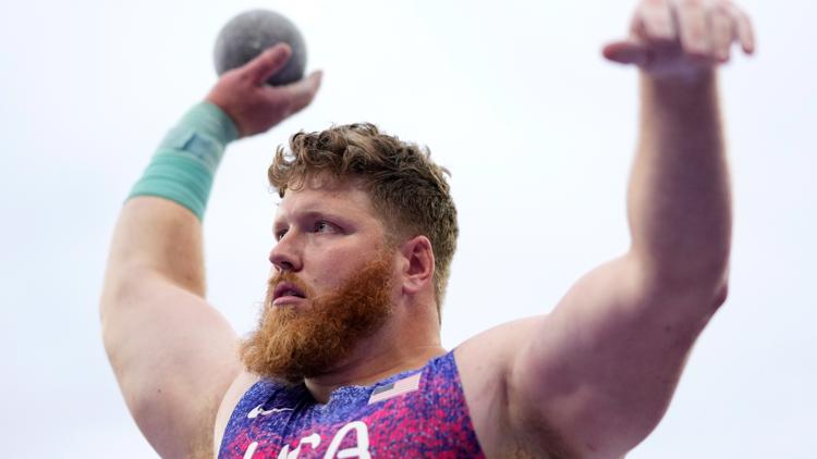 American Ryan Crouser clinches historic win in shot put final