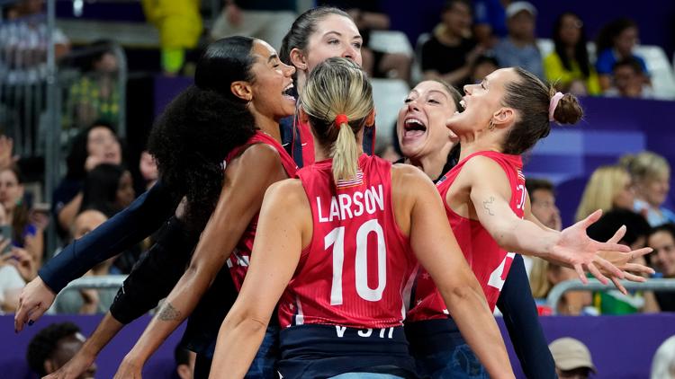 Olympics Heres how the US womens volleyball team did in the semifinal