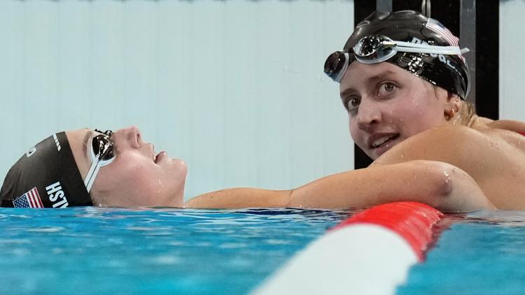 US swimmer loses a bronze because of a DQ less than an hour before her sister won a gold