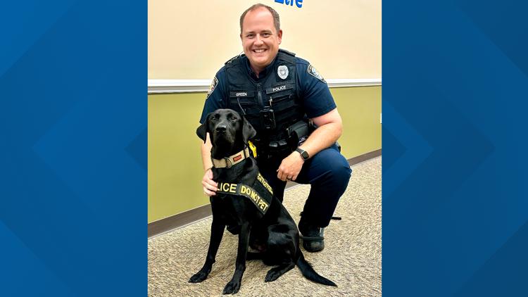 Cayce introduces newest K9 as Lexington Two students return to school