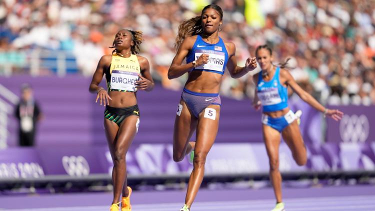 Paris Preview August 6 Gabby Thomas races for 200m gold