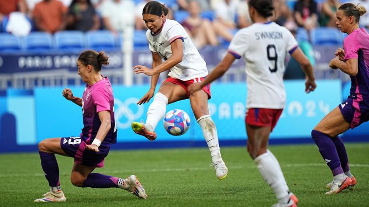 Did US womens soccer advance to the Olympic final